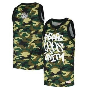 50th Anniversary Of Hip-Hop Mitchell & Ness Camo jersey